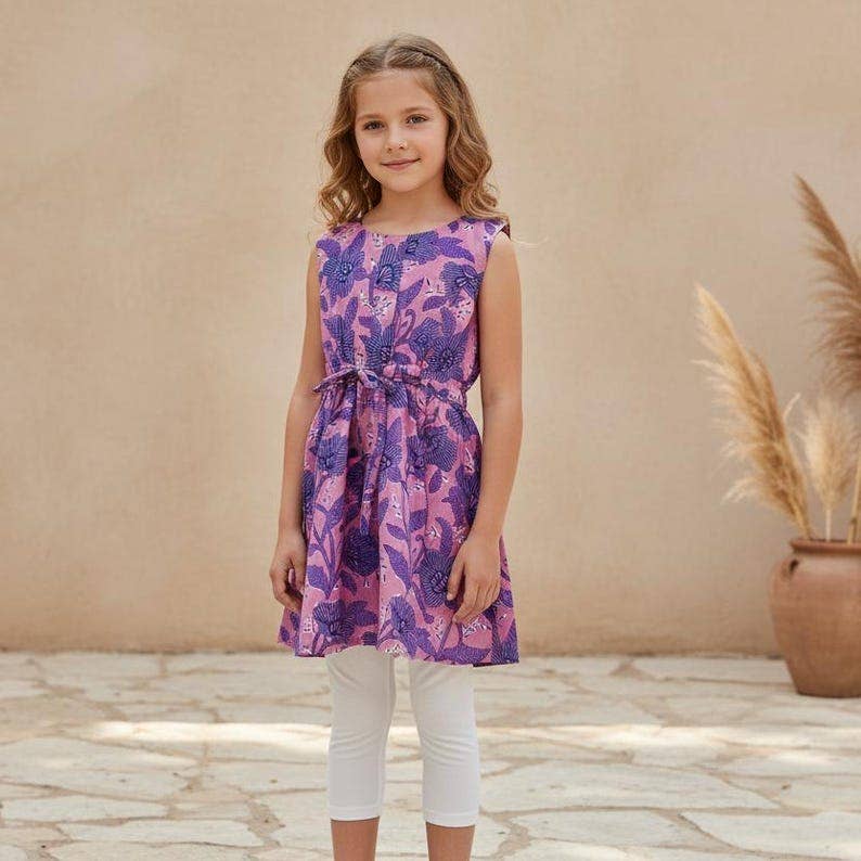 Wholesale Girls Boho Cotton Dress | Handmade Kids Summer Dress