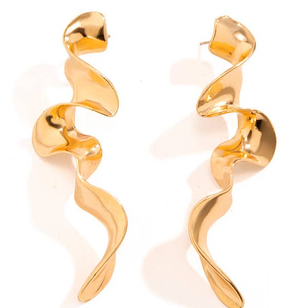 Wholesale Geometric Solid Color Drop Earrings