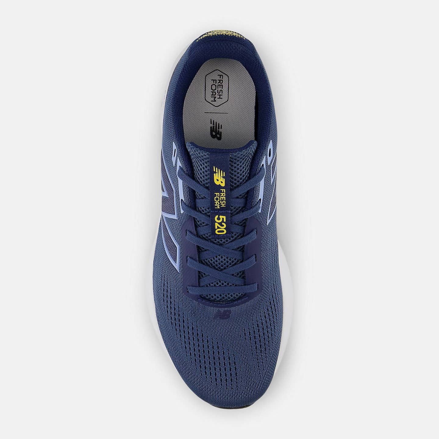 Wholesale New Balance Trainer Shoe For Men Fresh Foam 520v9 Wide Fit in Vintage Indigo, 6.5-14.5