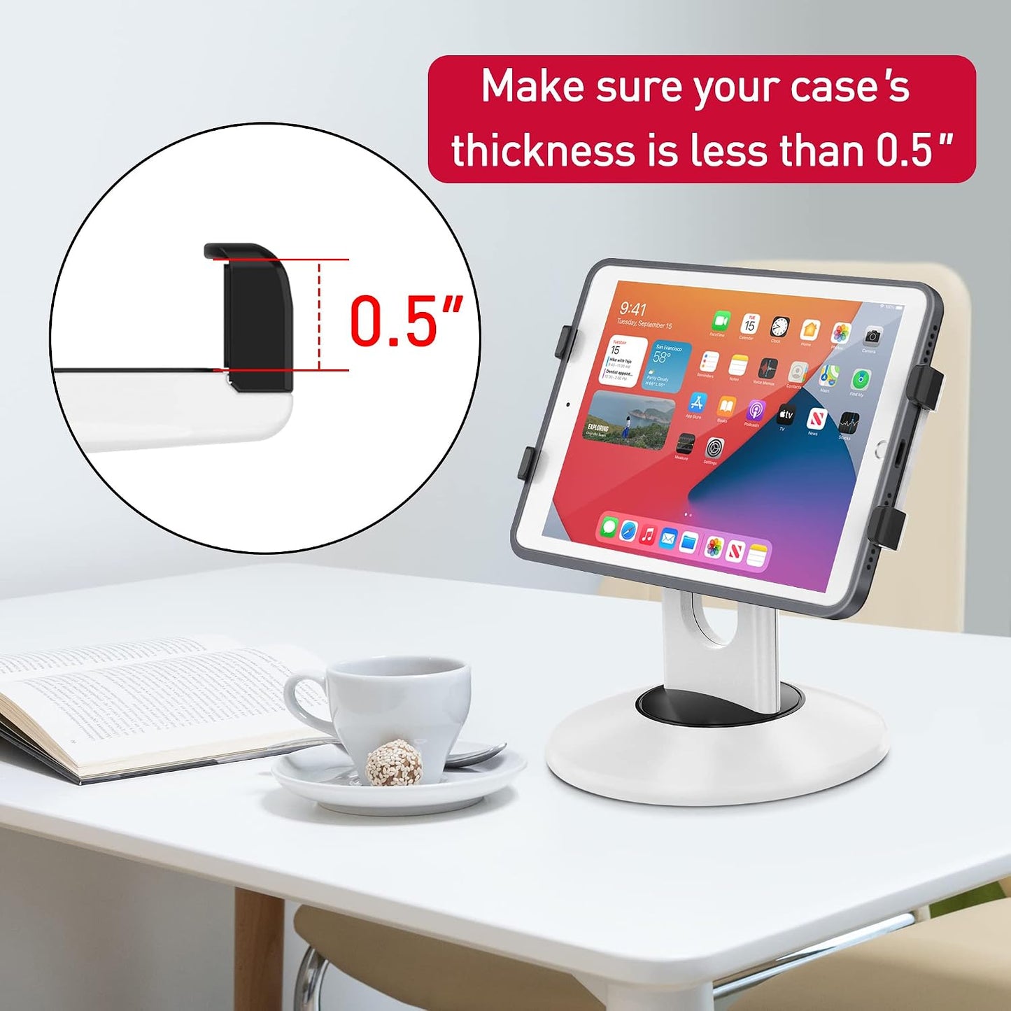 AboveTEK Commercial POS Tablet Stand