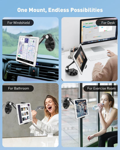 AboveTEK Suction Mount Phone & Tablet Stand