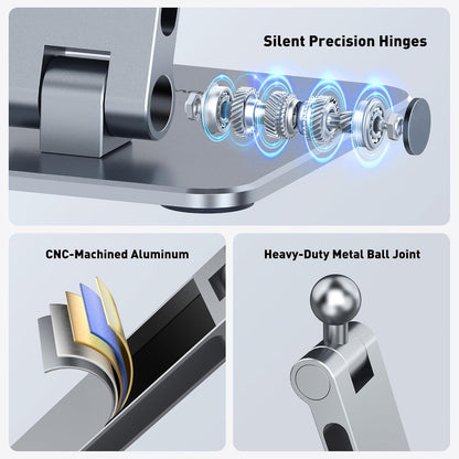 AboveTEK Magnetic Aluminum Phone & iPad Stand