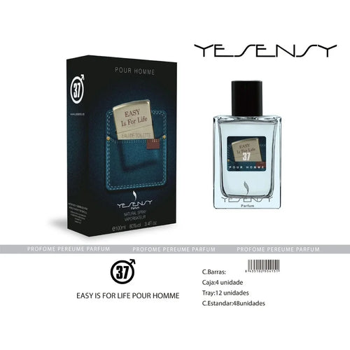 "Easy is for Life" perfume for men - Men's fragrance
